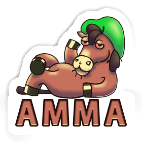 Horse Sticker Amma Image