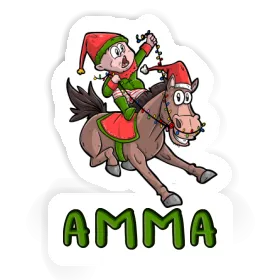 Amma Sticker Horse Image