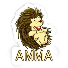 Hedgehog Sticker Amma Image