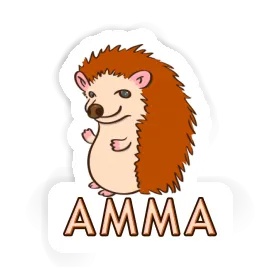 Hedgehog Sticker Amma Image