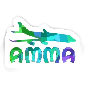 Jumbo-Jet Sticker Amma Image