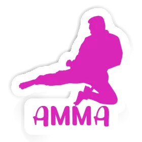 Sticker Karateka Amma Image