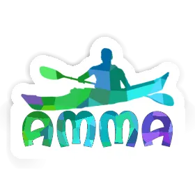 Sticker Kayaker Amma Image