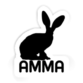 Rabbit Sticker Amma Image