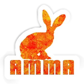 Amma Sticker Rabbit Image