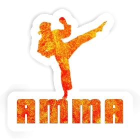 Sticker Karateka Amma Image