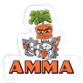 Sticker Amma Monster Carrot Image