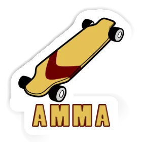 Amma Sticker Longboard Image