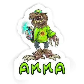 Sticker Sprayer Amma Image