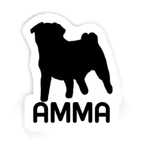 Sticker Pug Amma Image