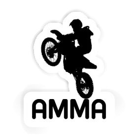 Amma Sticker Motocross Rider Image