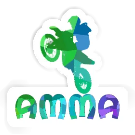 Sticker Amma Motocross Rider Image