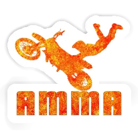 Sticker Motocross Rider Amma Image