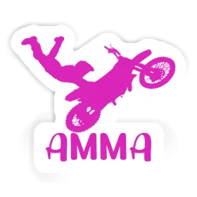 Motocross Jumper Sticker Amma Image