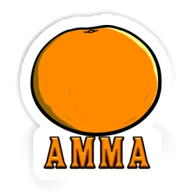 Sticker Amma Orange Image