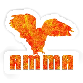 Sticker Amma Owl Image