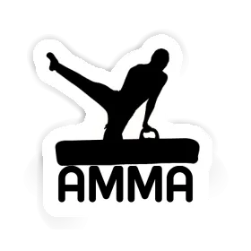 Amma Autocollant Gymnaste Image