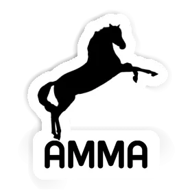 Sticker Amma Horse Image