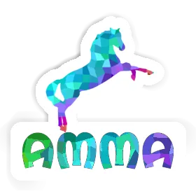 Horse Sticker Amma Image