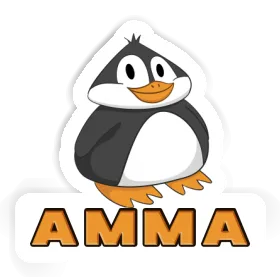 Penguin Sticker Amma Image