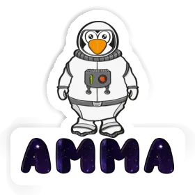 Penguin Sticker Amma Image