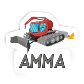 Sticker Amma Snow Groomer Image