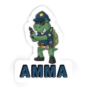 Sticker Officer Amma Image