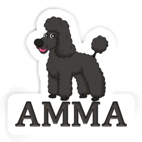 Sticker Amma Poodle Image