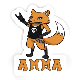 Sticker Amma Rocker Fox Image