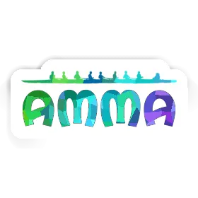 Sticker Rowboat Amma Image