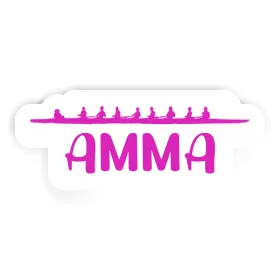 Rowboat Sticker Amma Image