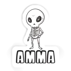 Sticker Skeleton Amma Image