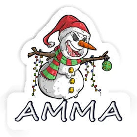 Sticker Snowman Amma Image