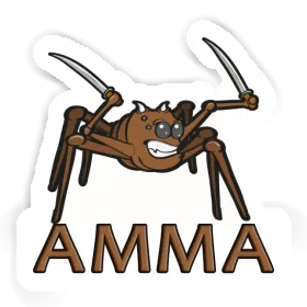 Fighting Spider Sticker Amma Image