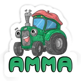 Sticker Tractor Amma Image