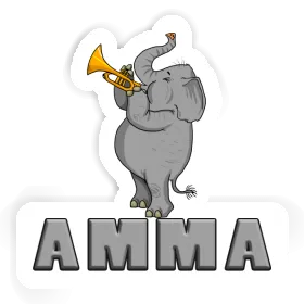 Sticker Elephant Amma Image