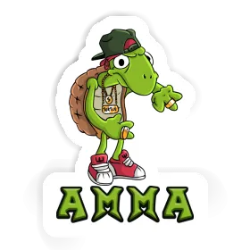 Sticker Amma Hip Hop Turtle Image