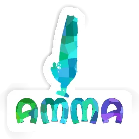 Windsurfer Sticker Amma Image