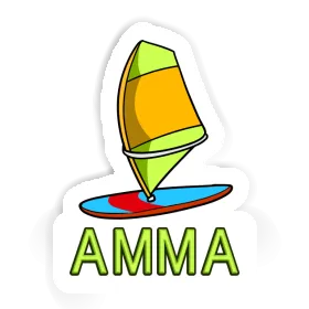 Sticker Amma Windsurf Board Image