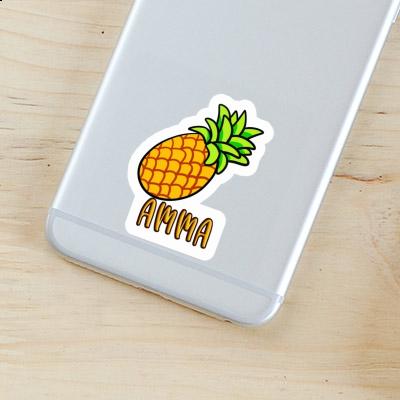 Amma Sticker Pineapple Laptop Image