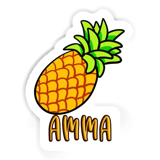 Amma Sticker Pineapple Image