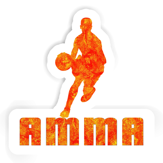 Sticker Basketballspieler Amma Gift package Image