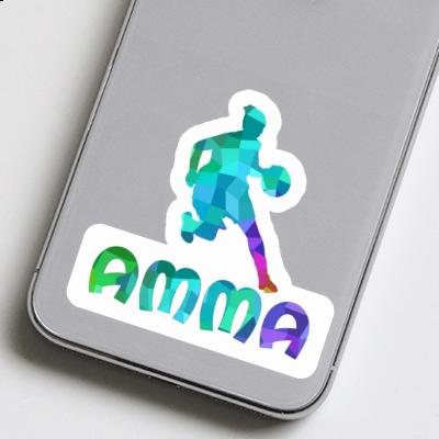 Basketball Player Sticker Amma Gift package Image