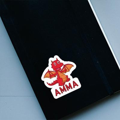 Sticker Amma Dragon Gift package Image