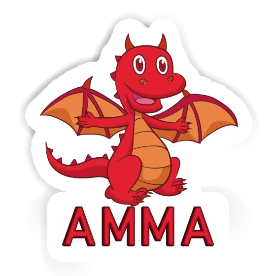 Sticker Amma Dragon Image