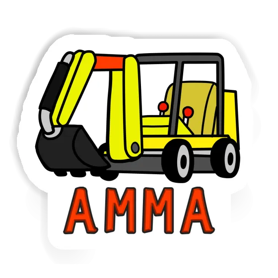 Amma Sticker Mini-Excavator Gift package Image