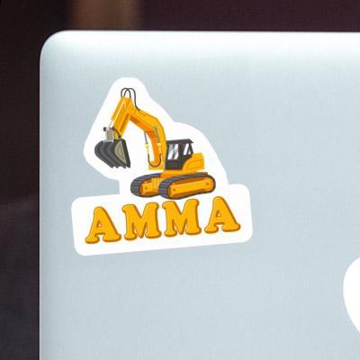 Sticker Amma Excavator Gift package Image