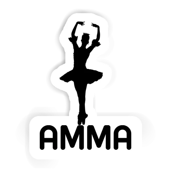 Amma Sticker Ballerina Notebook Image