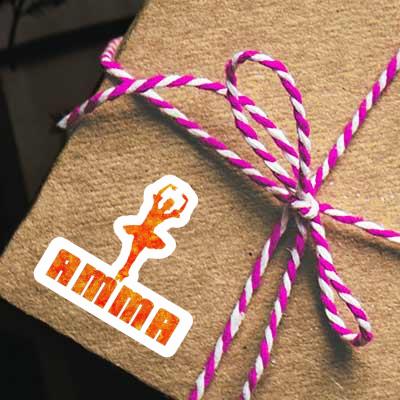 Ballerina Sticker Amma Gift package Image