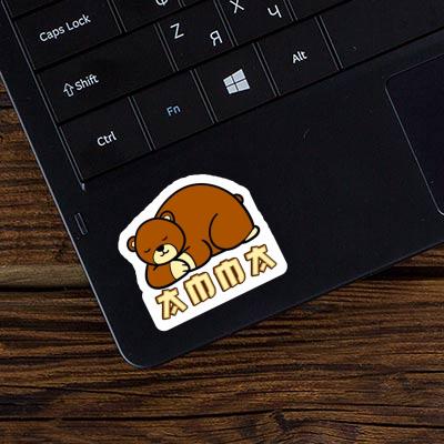 Sticker Bear Amma Notebook Image